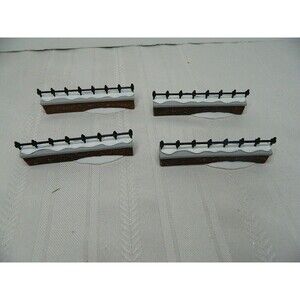 DEPT 56-Heritage Village "CHURCHYARD FENCE EXTENSIONS" SET OF 4 #58076